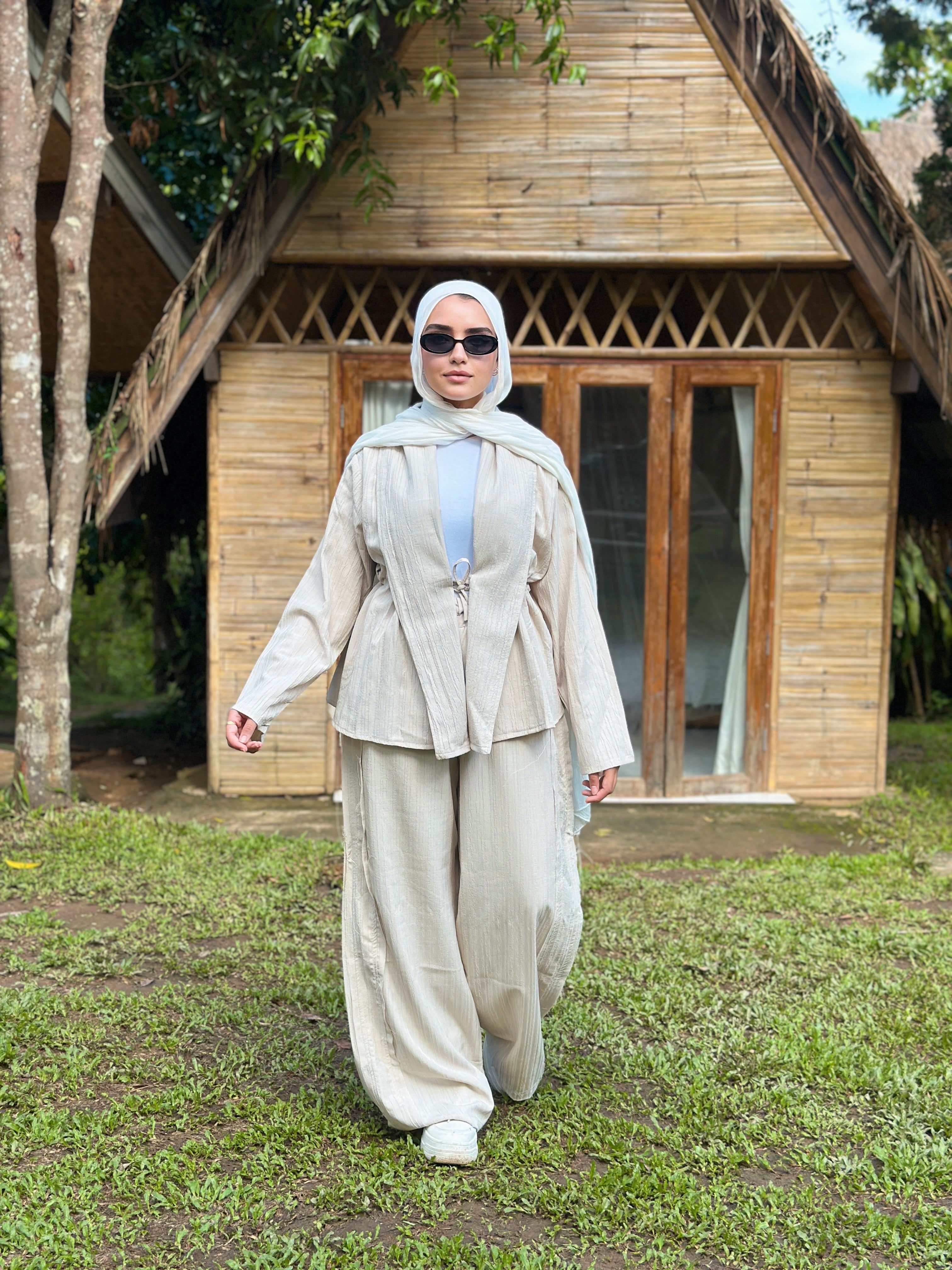 Crincle Elegance Pants