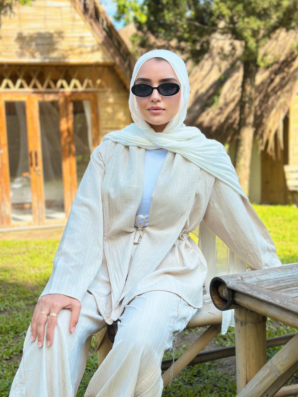 Crincle Elegance Cardigan