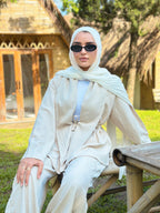 Crincle Elegance Cardigan
