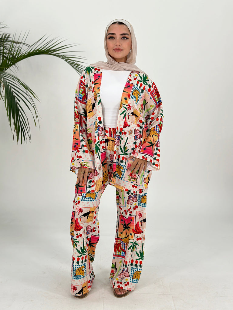 Bahama Nanas Set Kimono