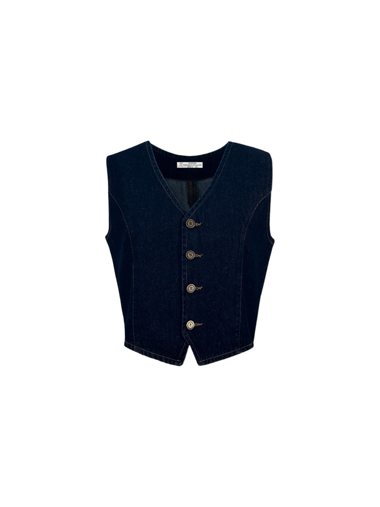 Jeans Vest Navy Skies