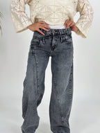 Always Right Jeans Silver Smoke