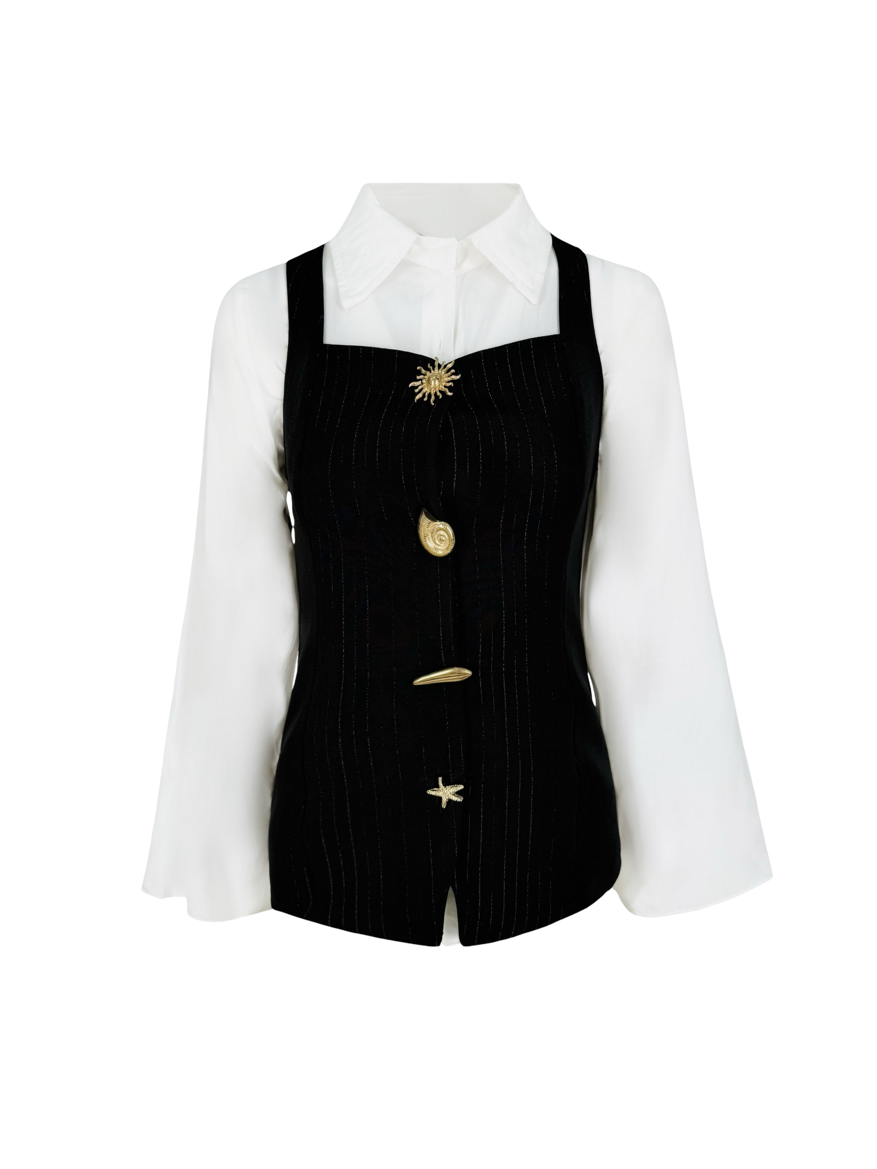 Classical Sunsets Suit Vest