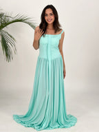 Positano Dress Aqua