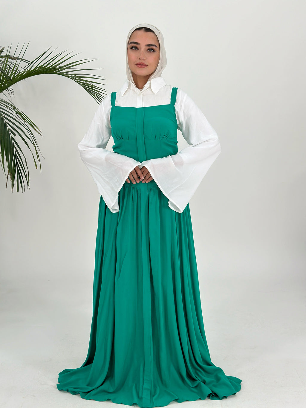 Positano Dress Green