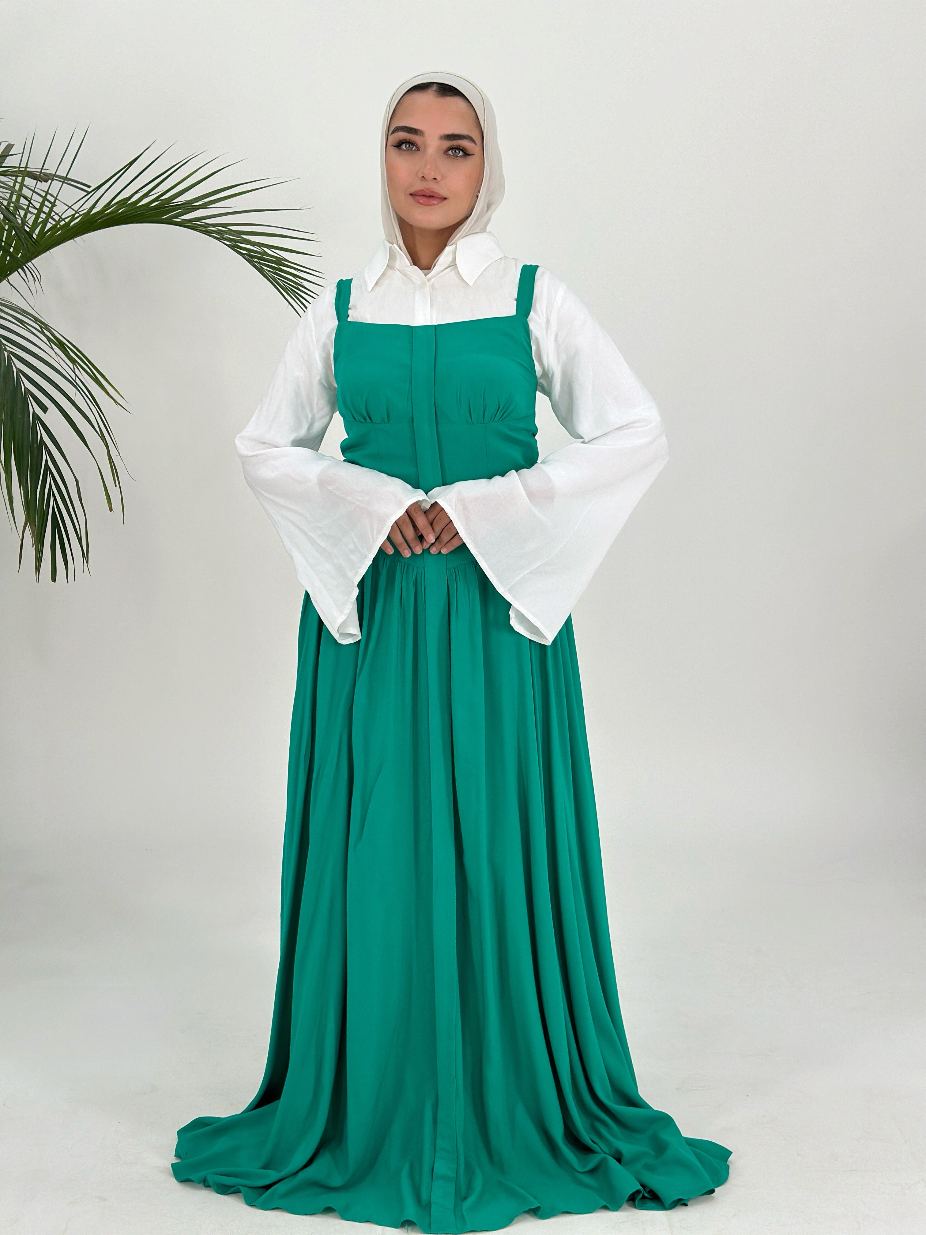 Positano Dress Green