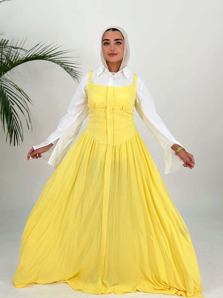 Positano Dress Yellow