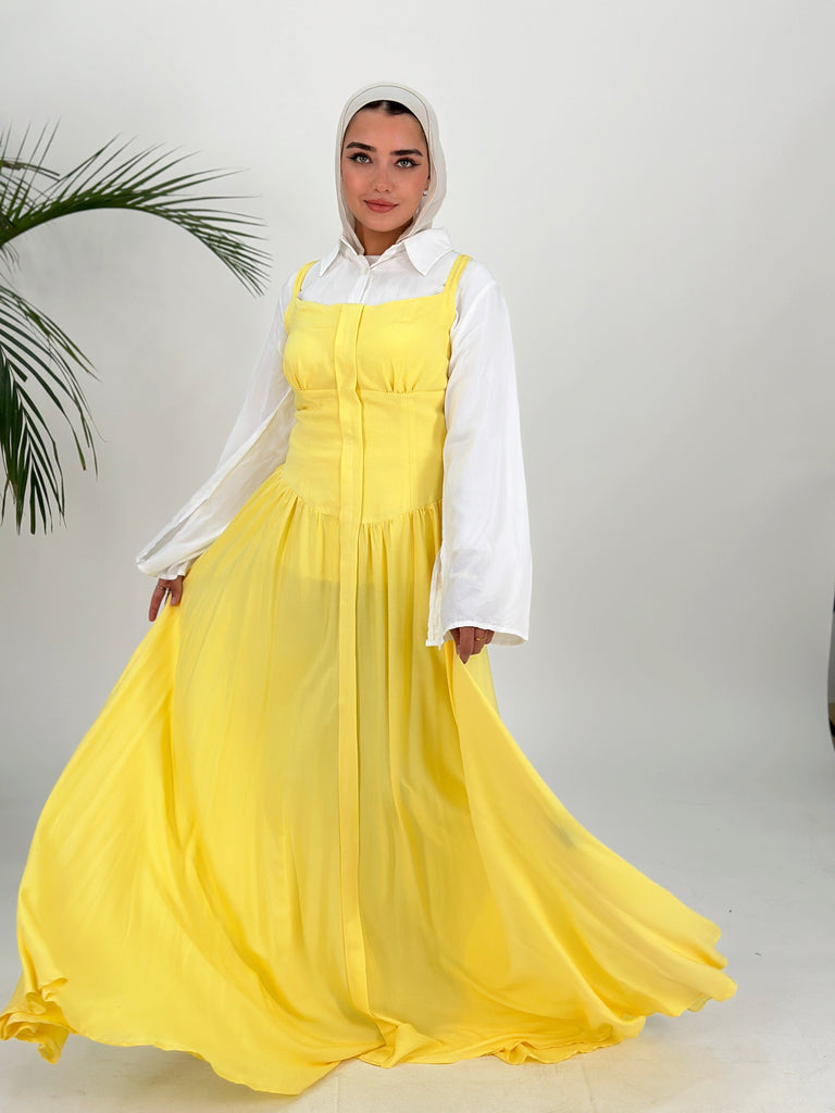 Positano Dress Yellow