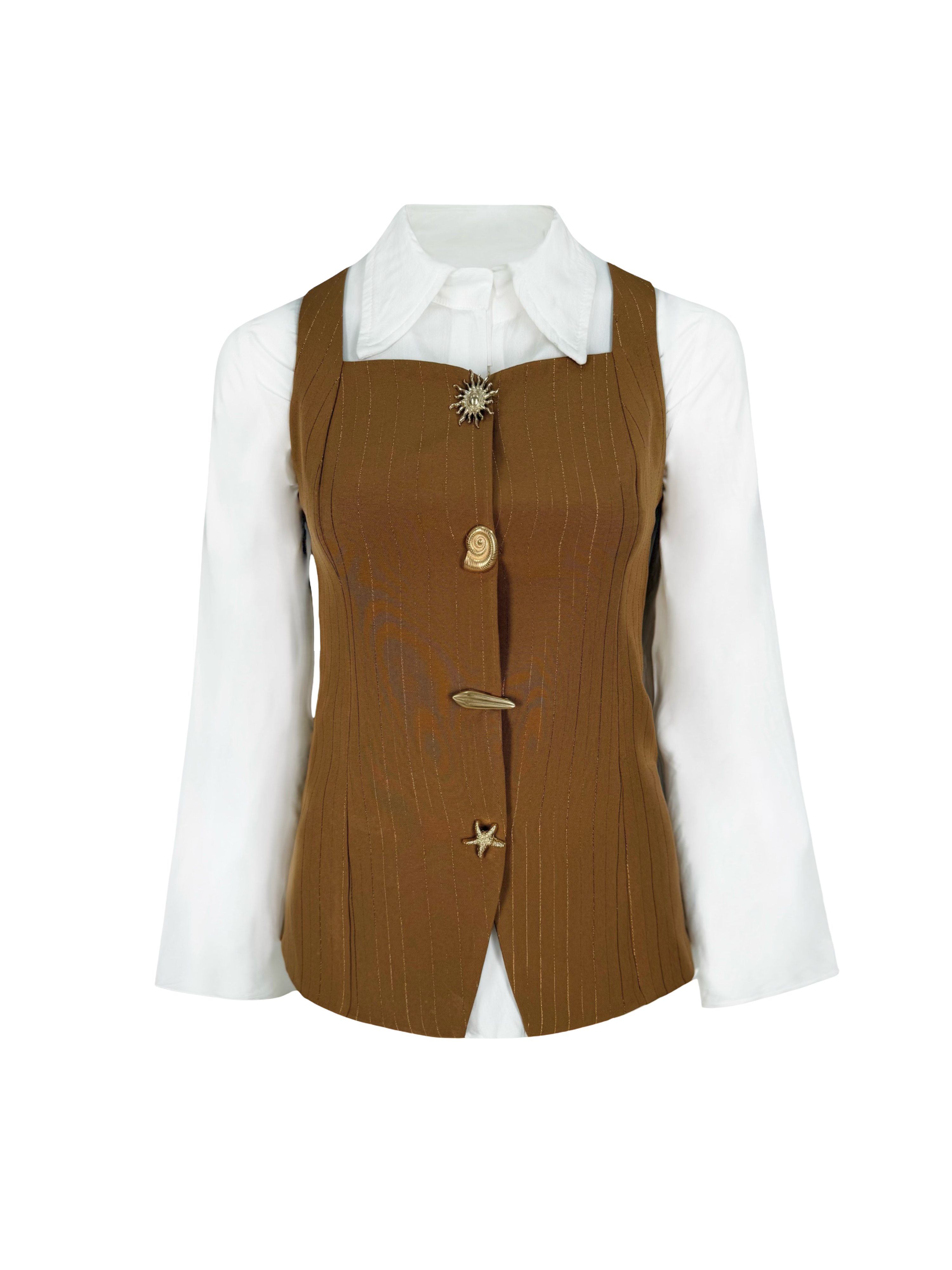 Classical Sunsets Suit Vest