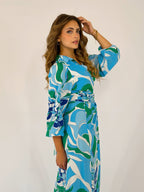 Abstractive Colors Dress