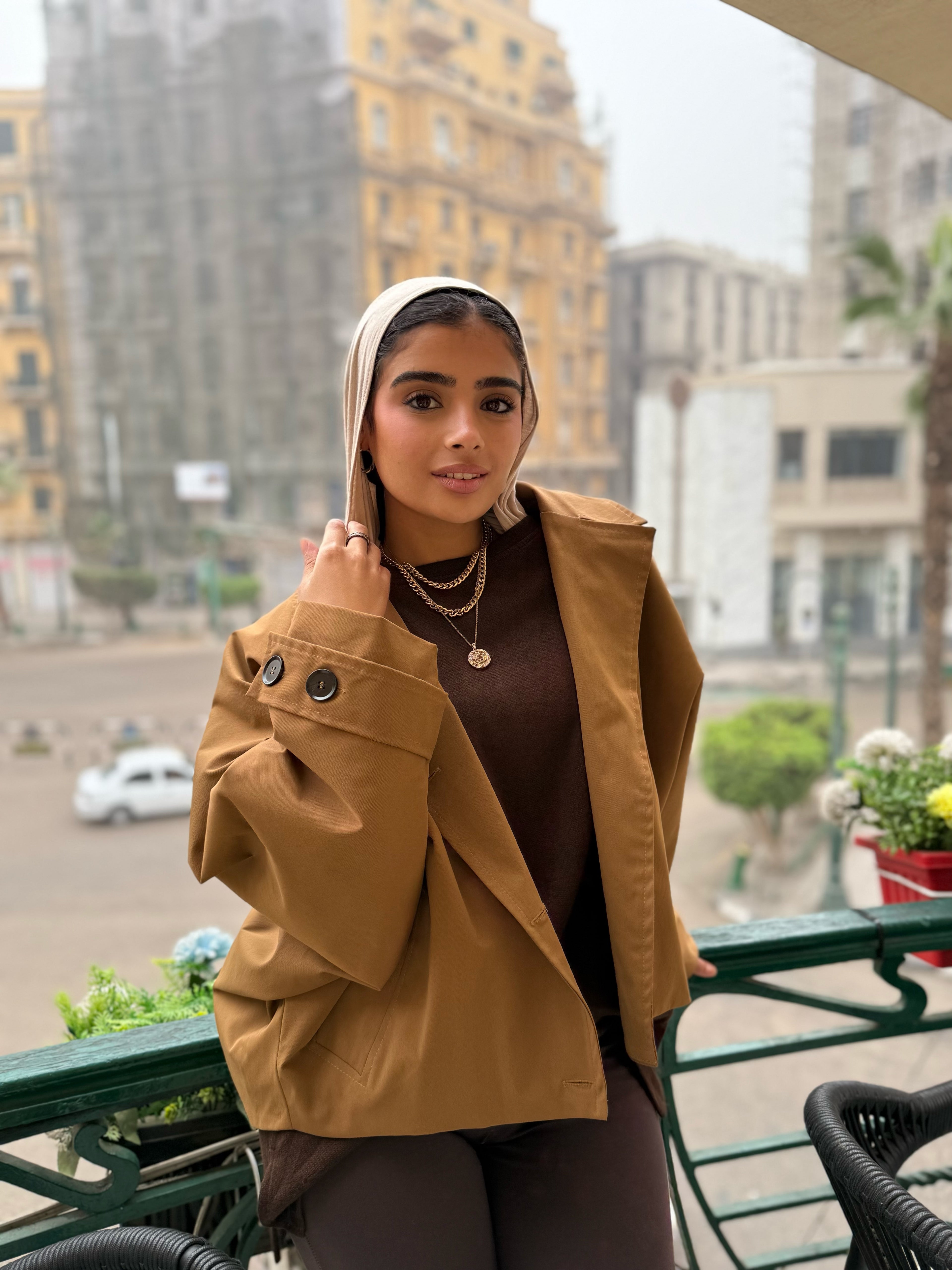 Dance In The Rain Mini Hooded Coat