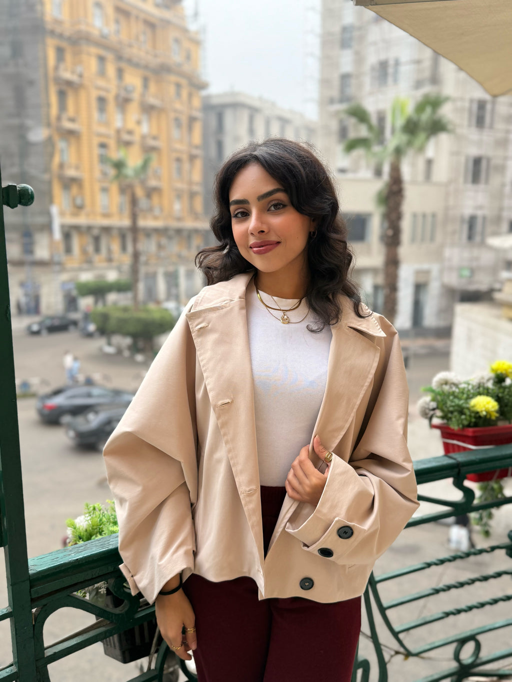 Dance In The Rain Mini Hooded Coat