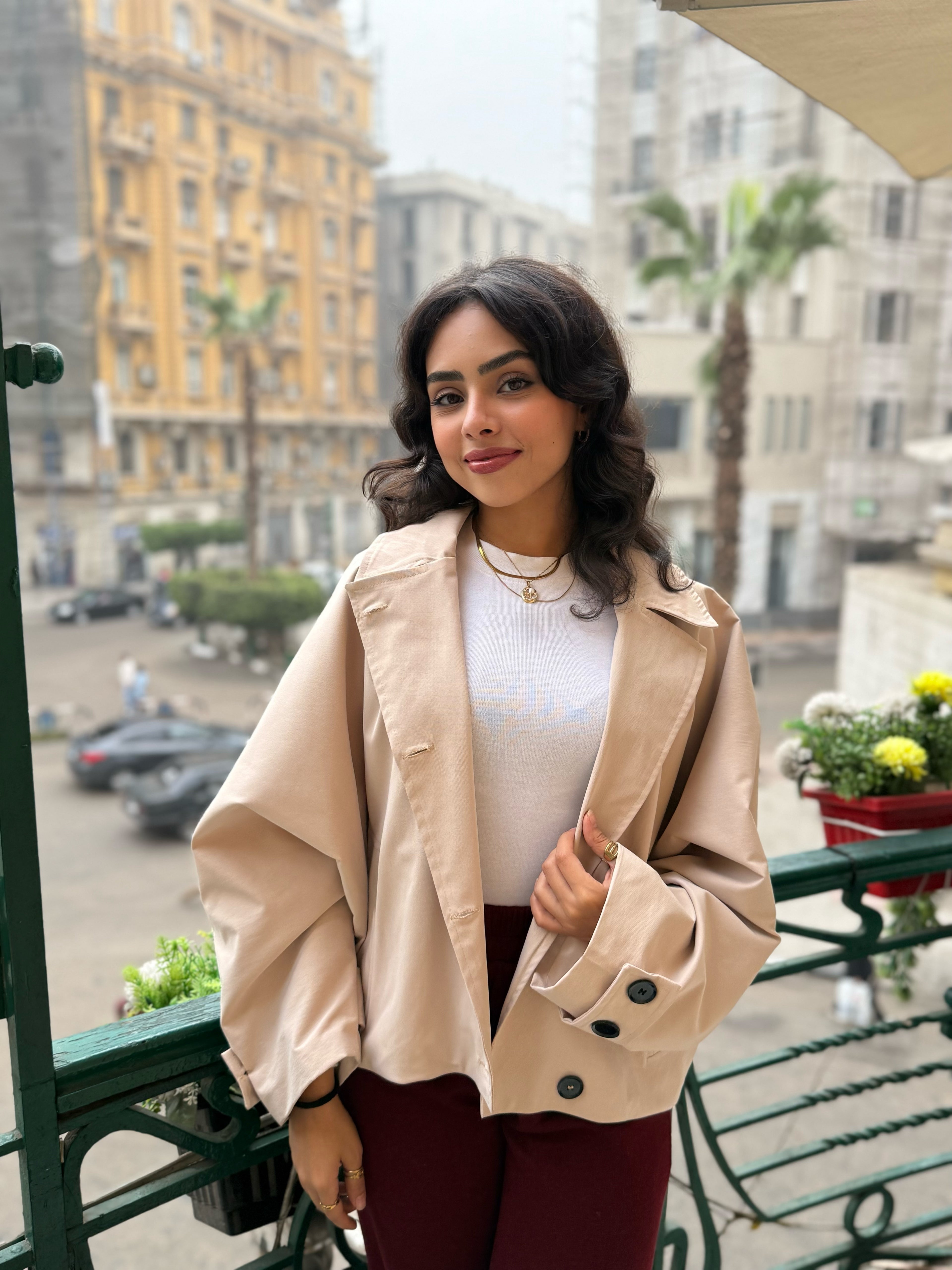 Dance In The Rain Mini Hooded Coat