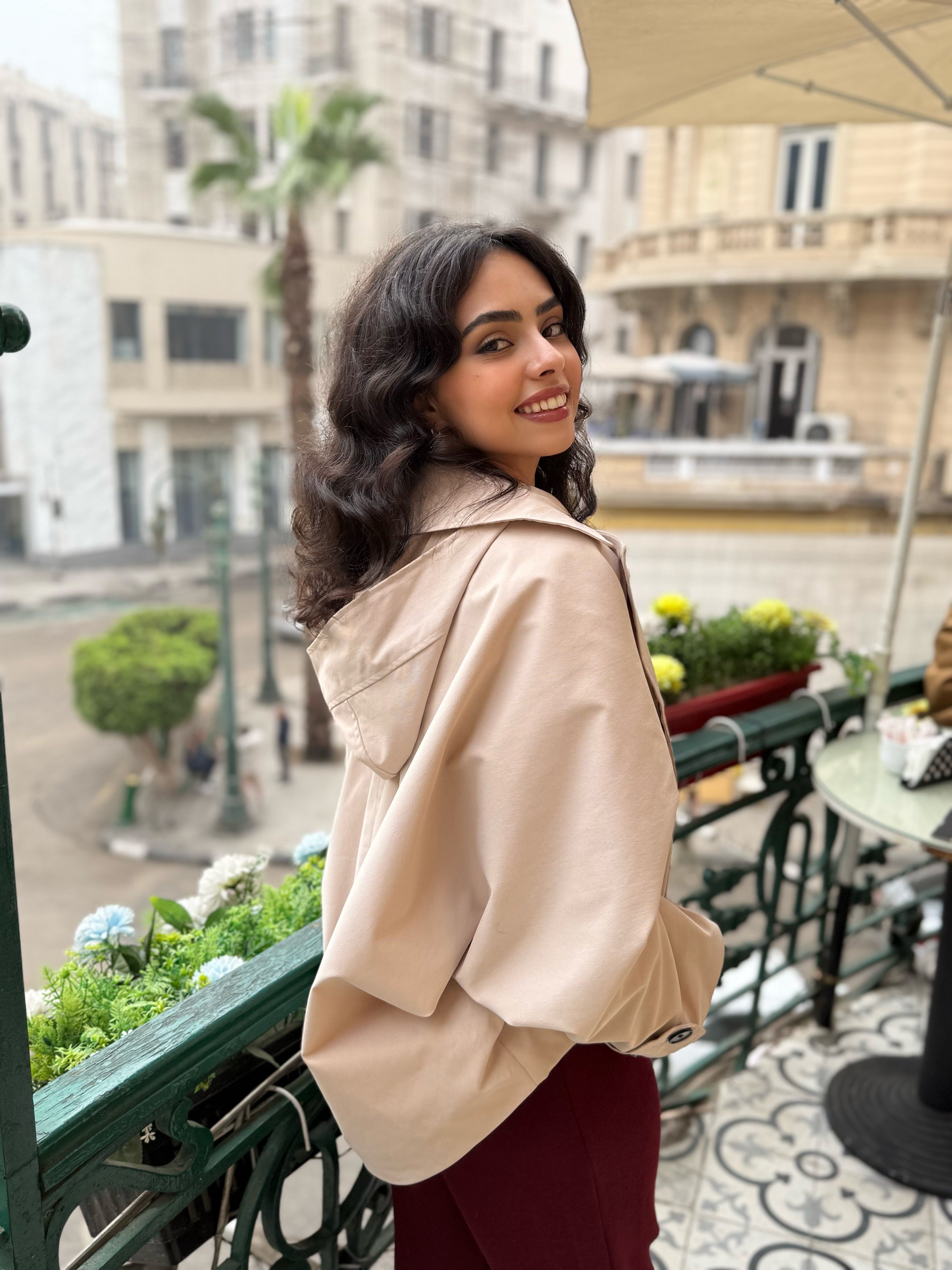 Dance In The Rain Mini Hooded Coat