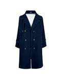 Denim Trench Coat