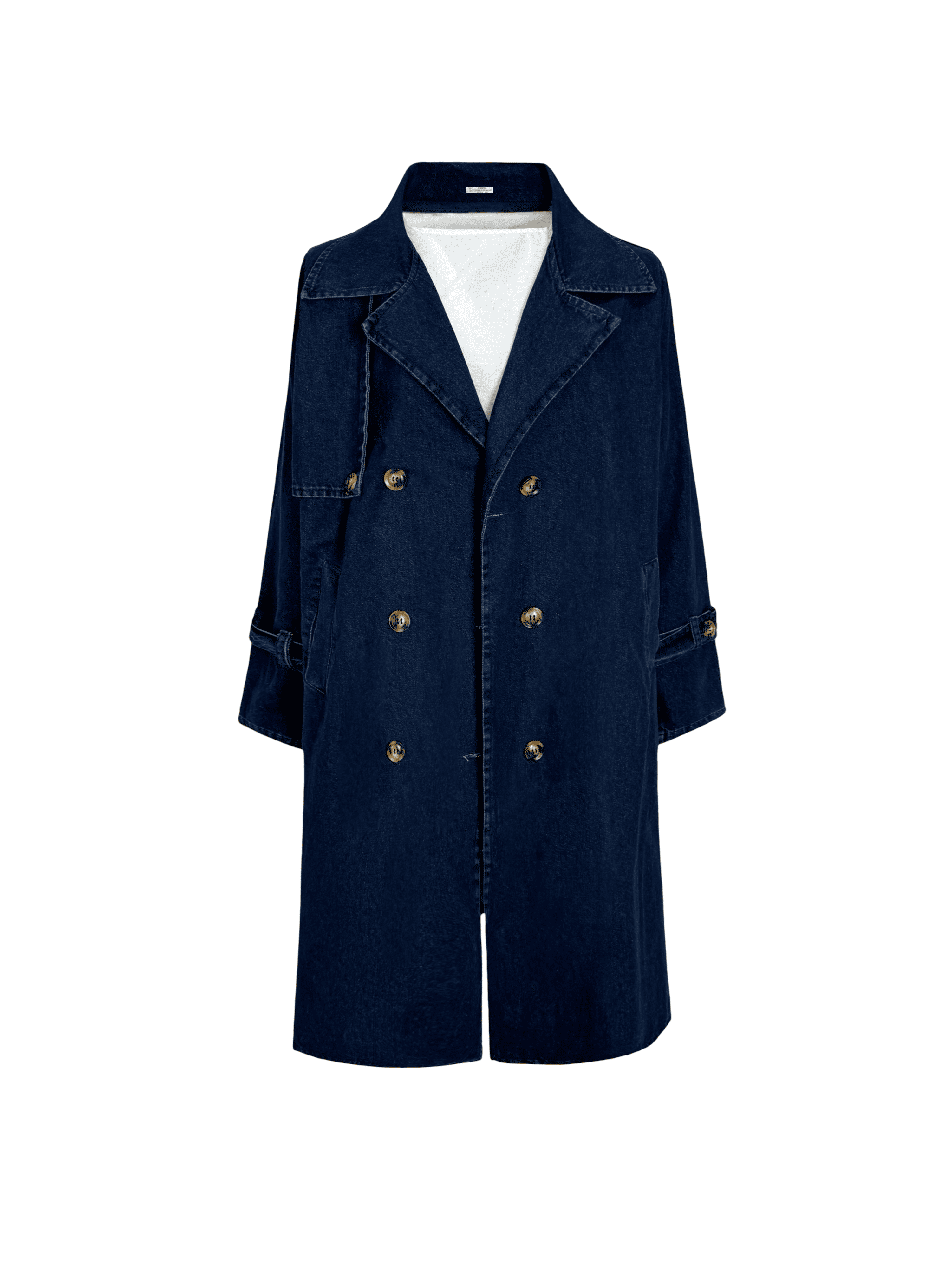 Denim Trench Coat