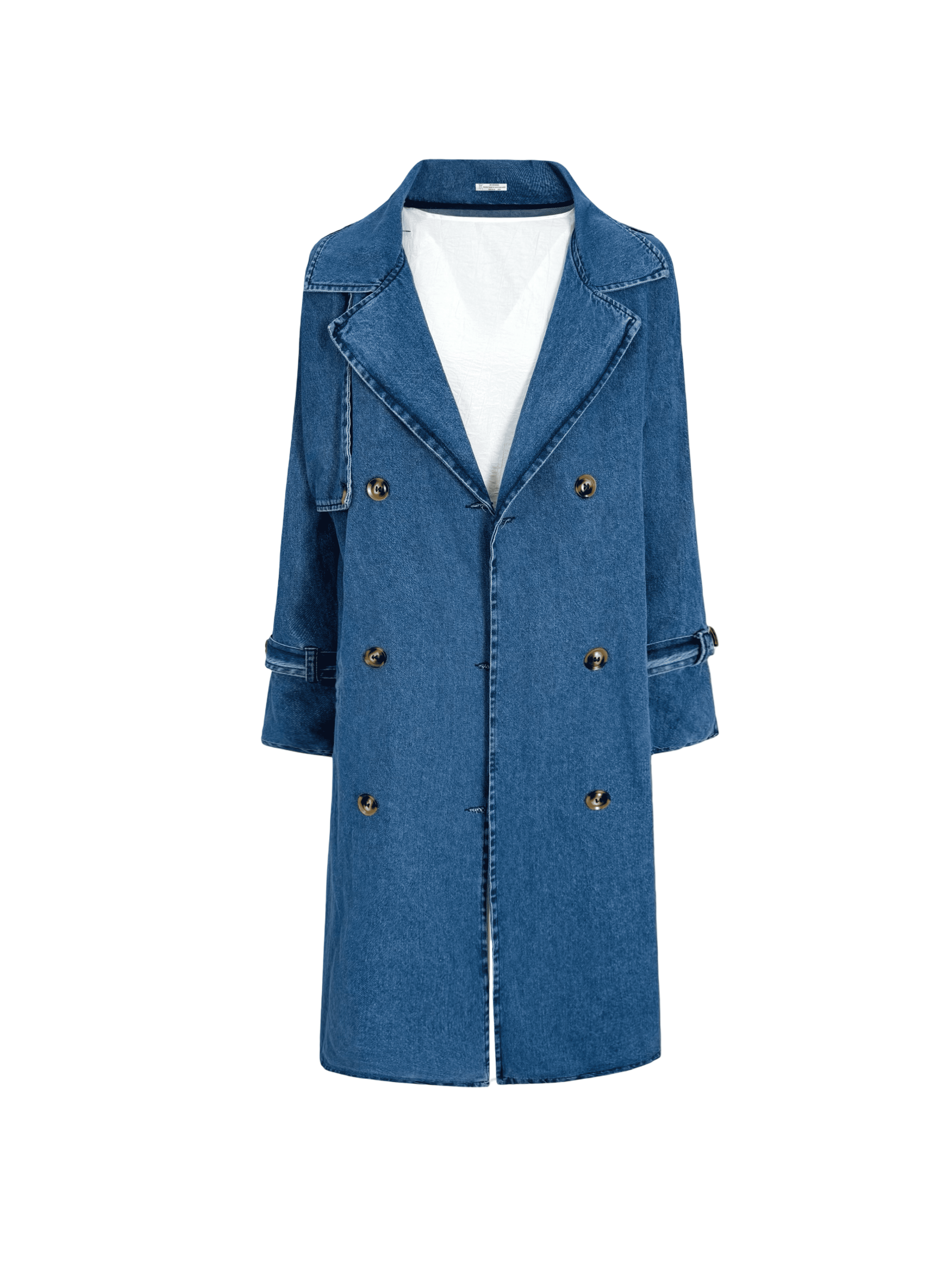 Denim Trench Coat