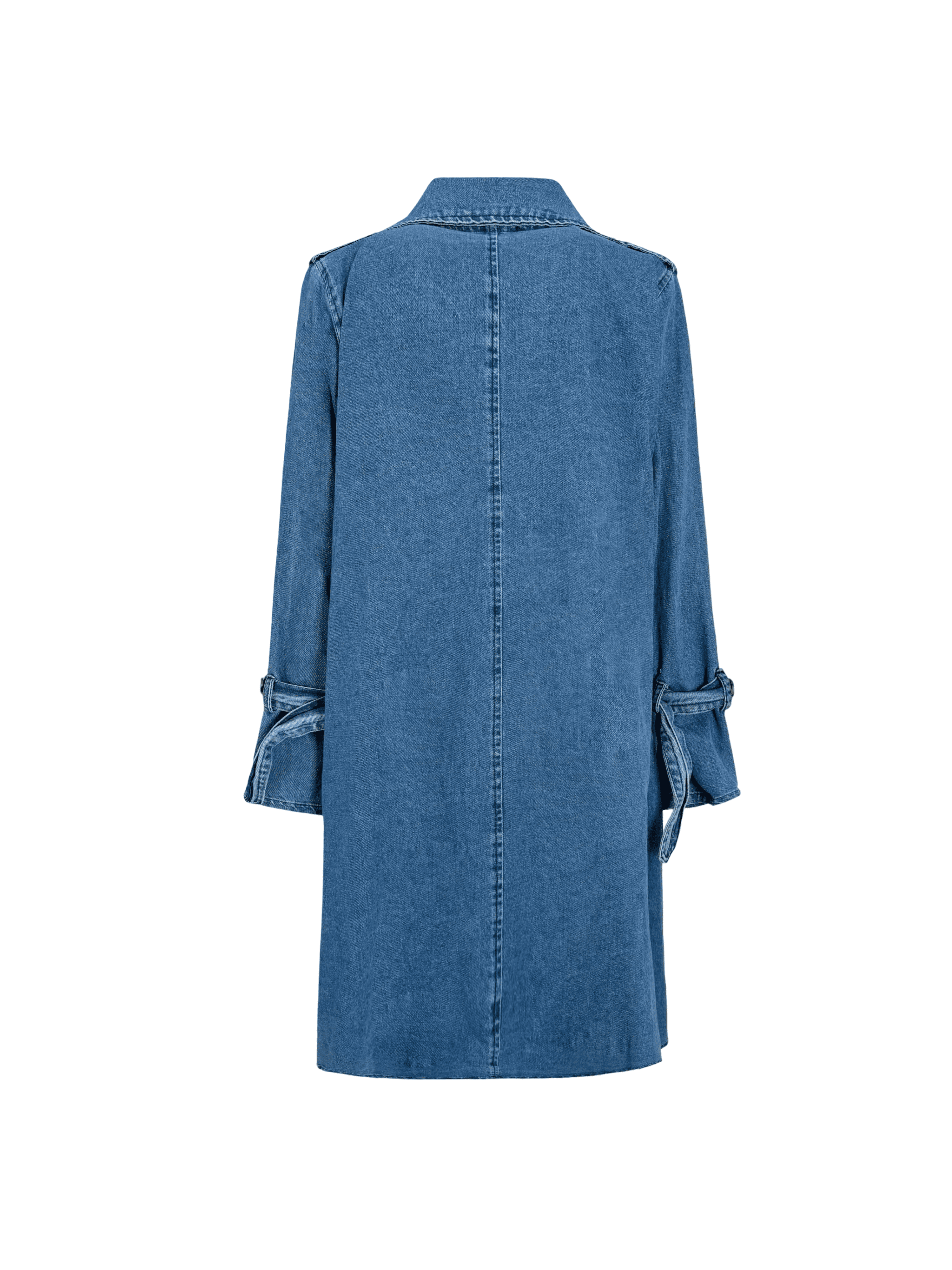 Denim Trench Coat