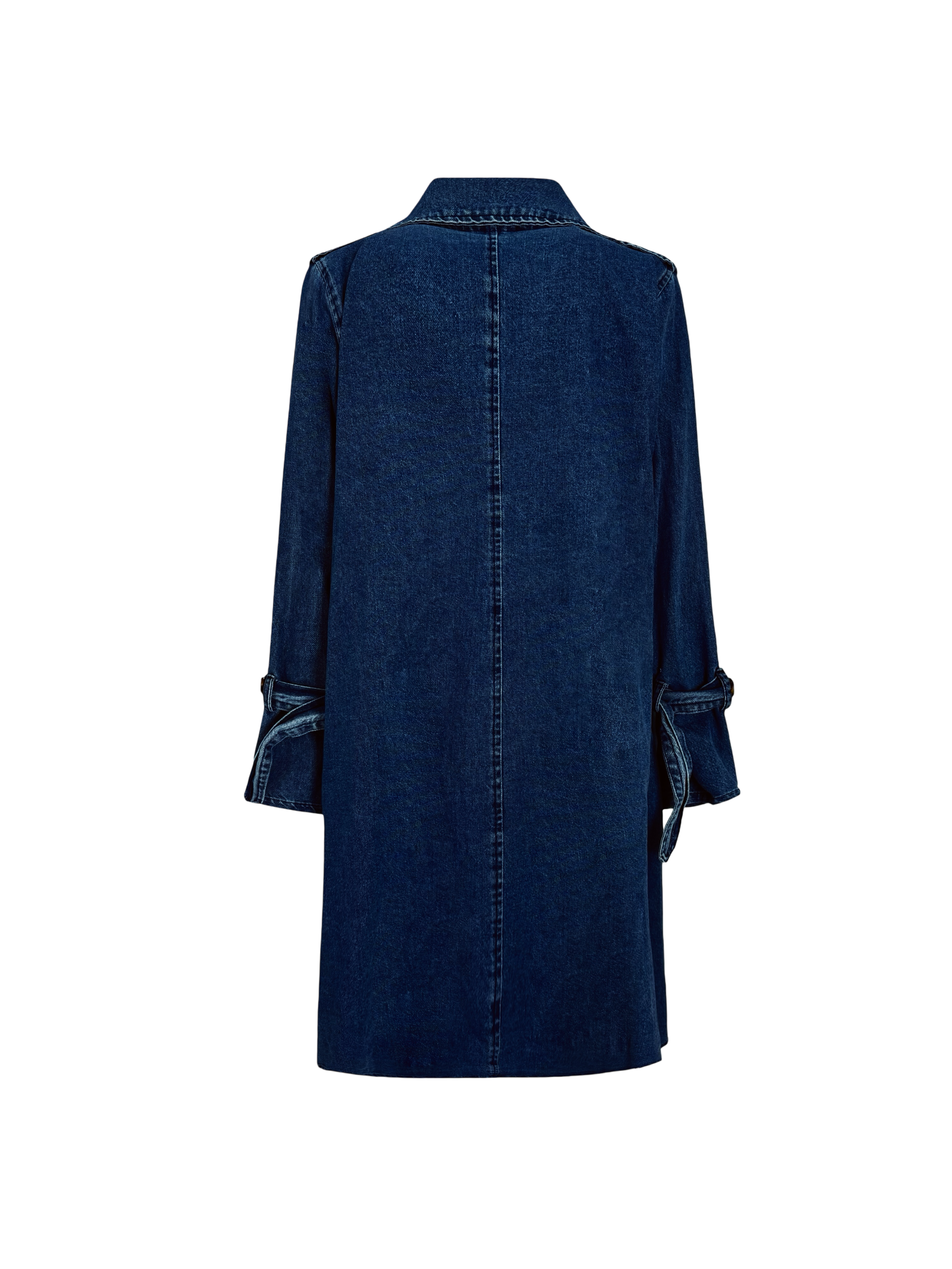 Denim Trench Coat