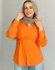 Wrap It Away Shirt Orange