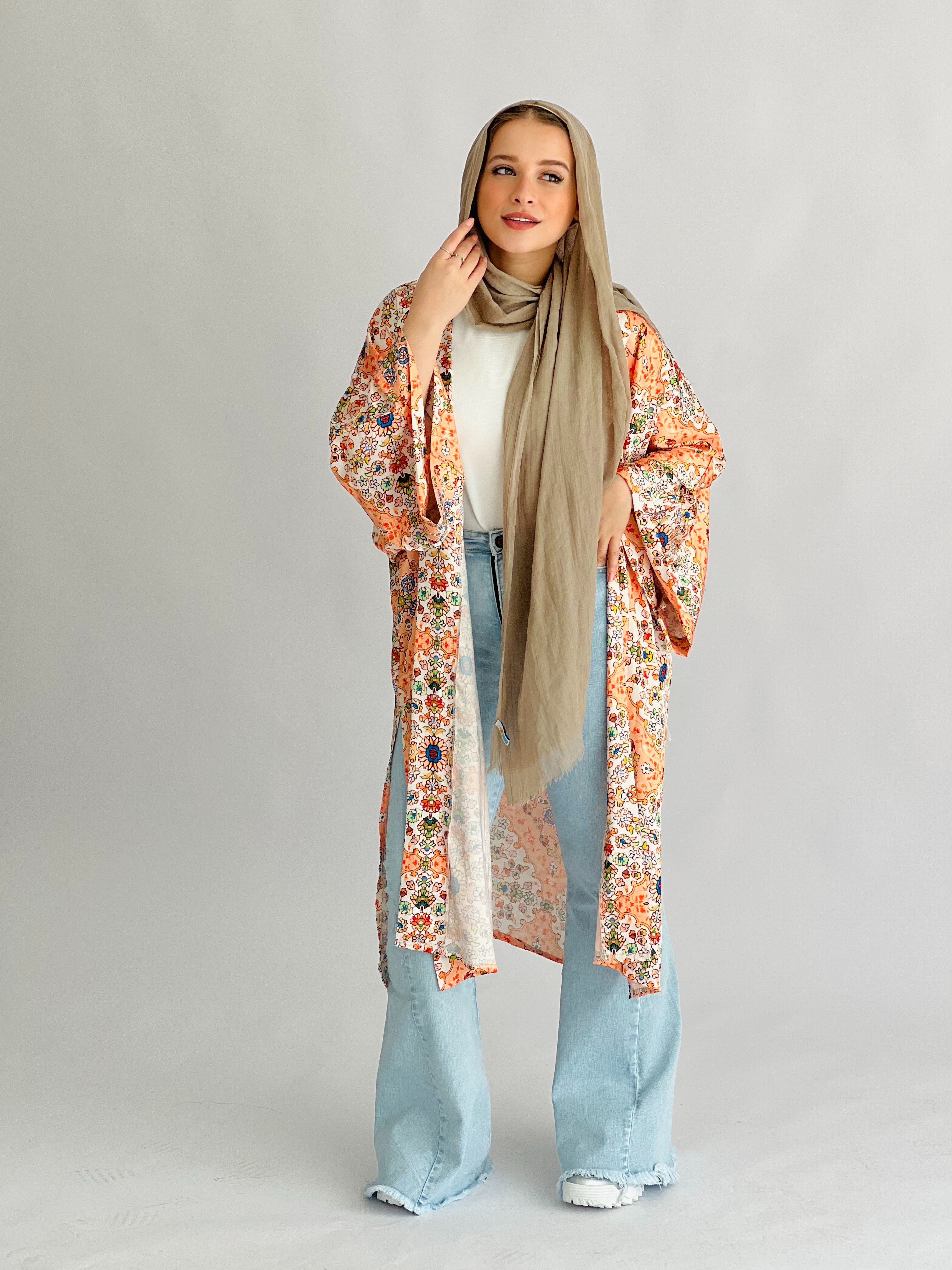 New Isla Kimono Orange