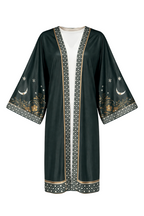 Celestial velvet kimono