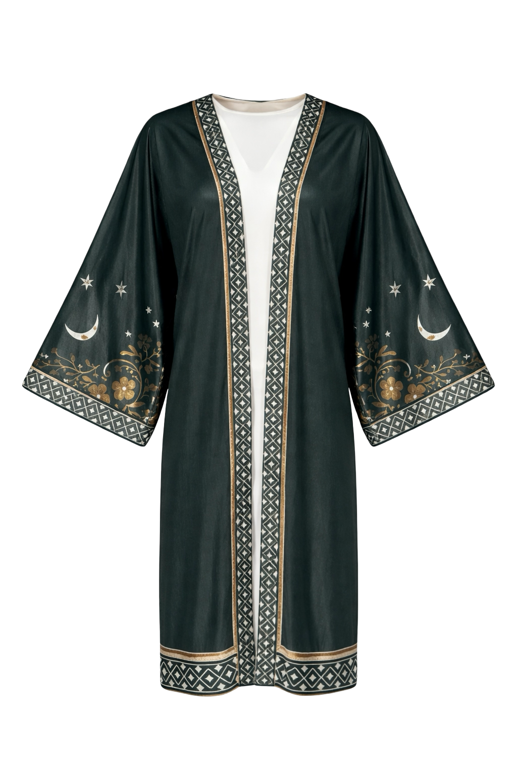 Celestial velvet kimono