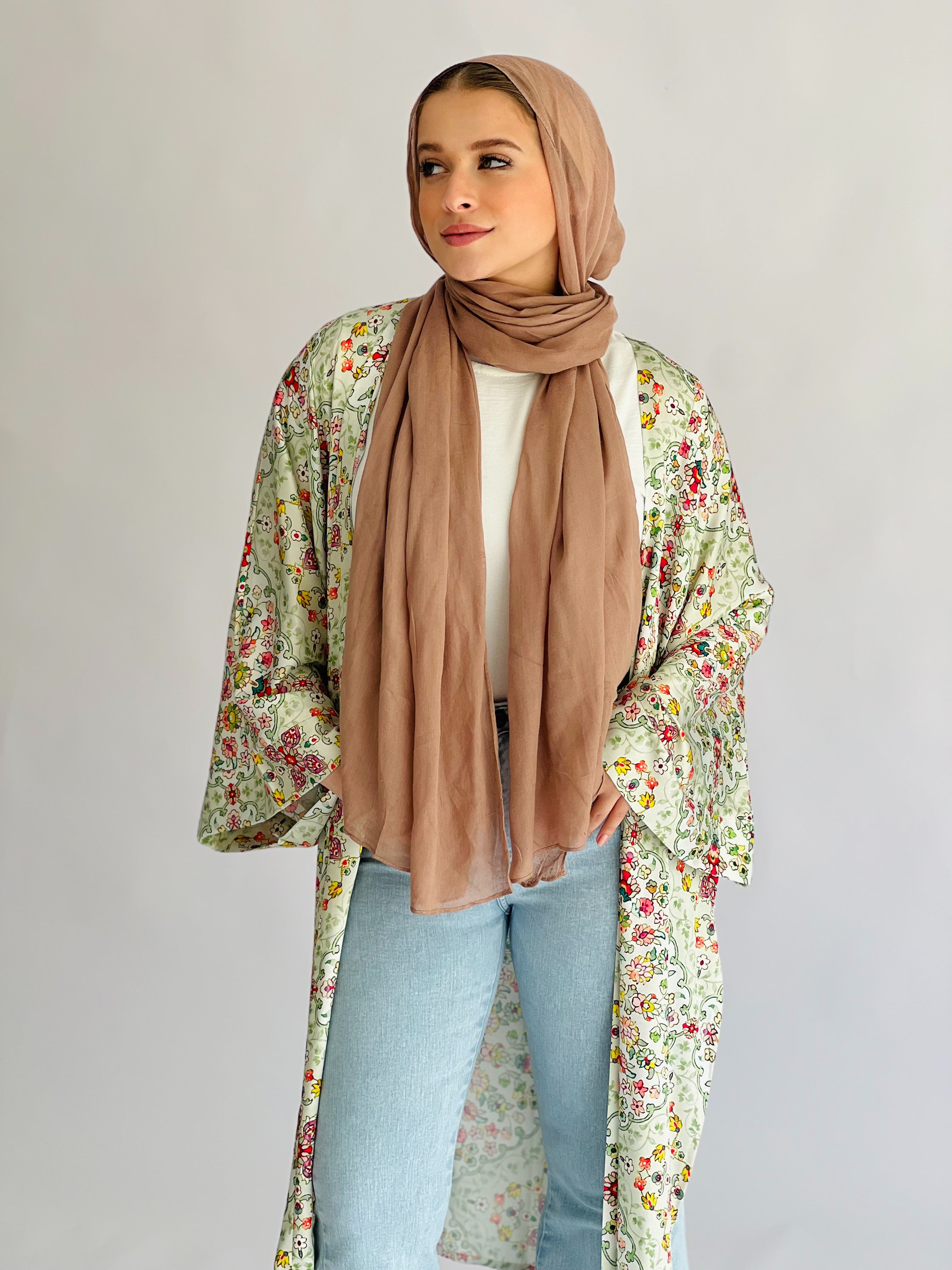 New Isla Kimono Green