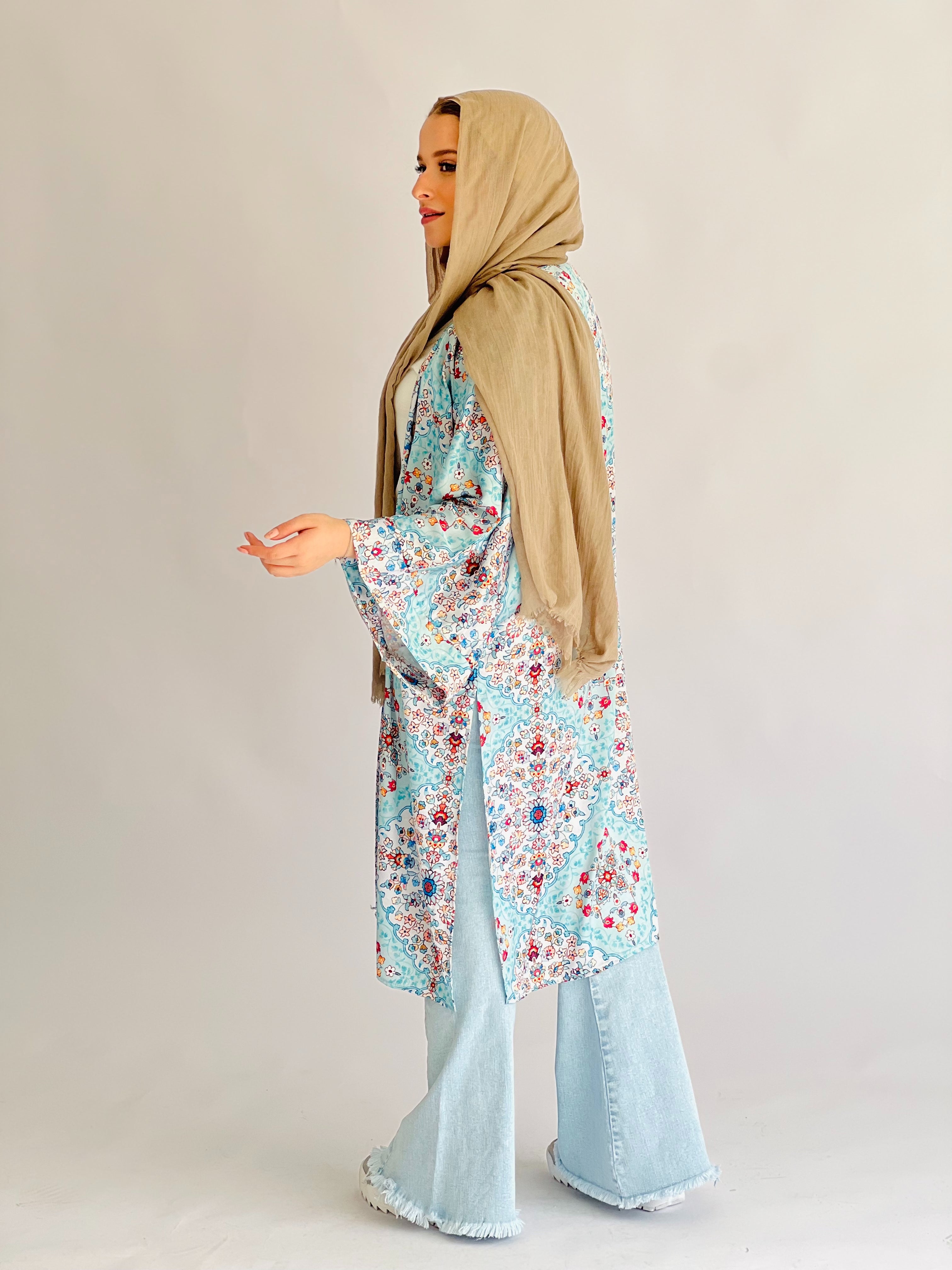 New Isla Kimono Blue