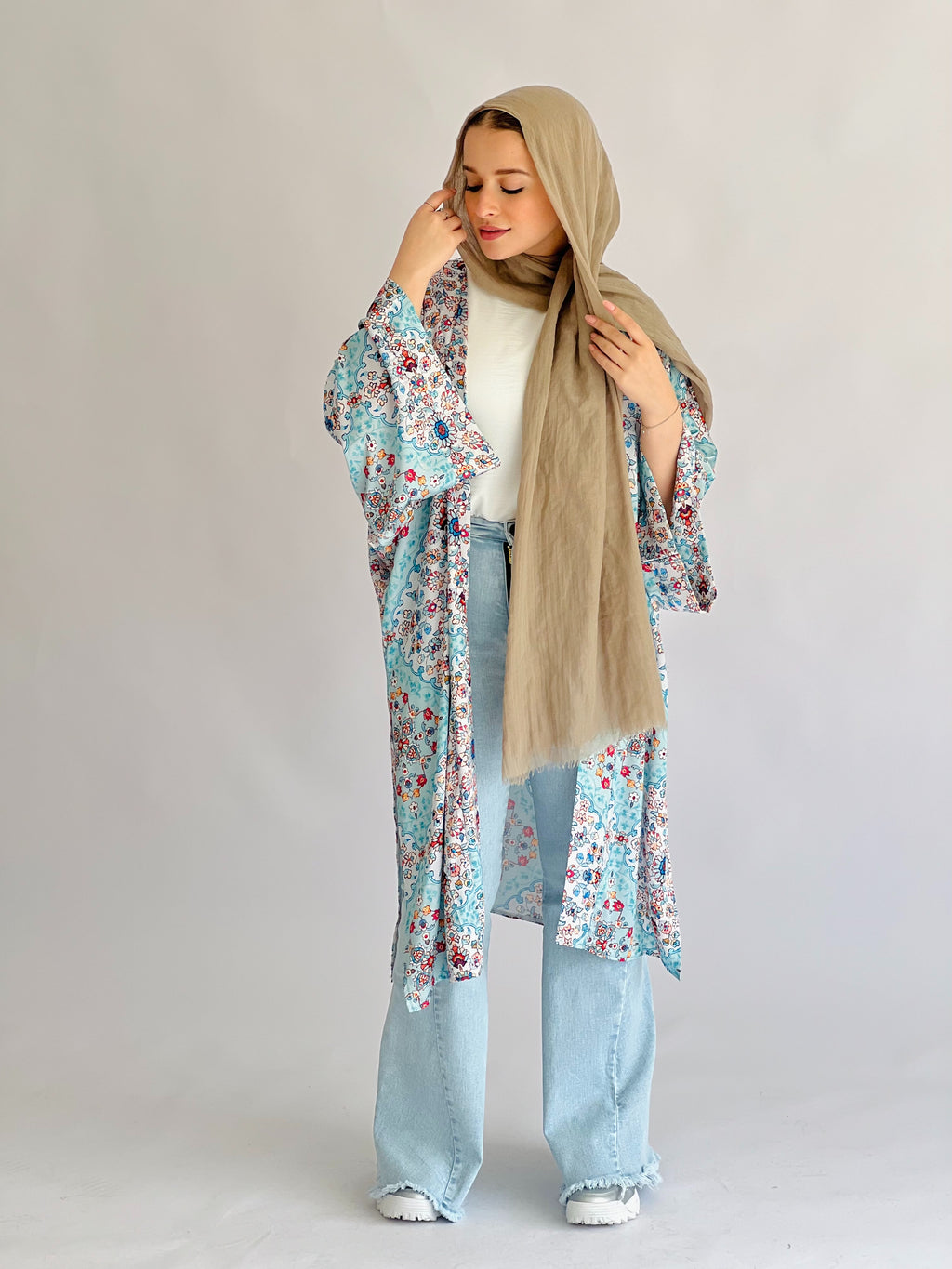 New Isla Kimono Blue