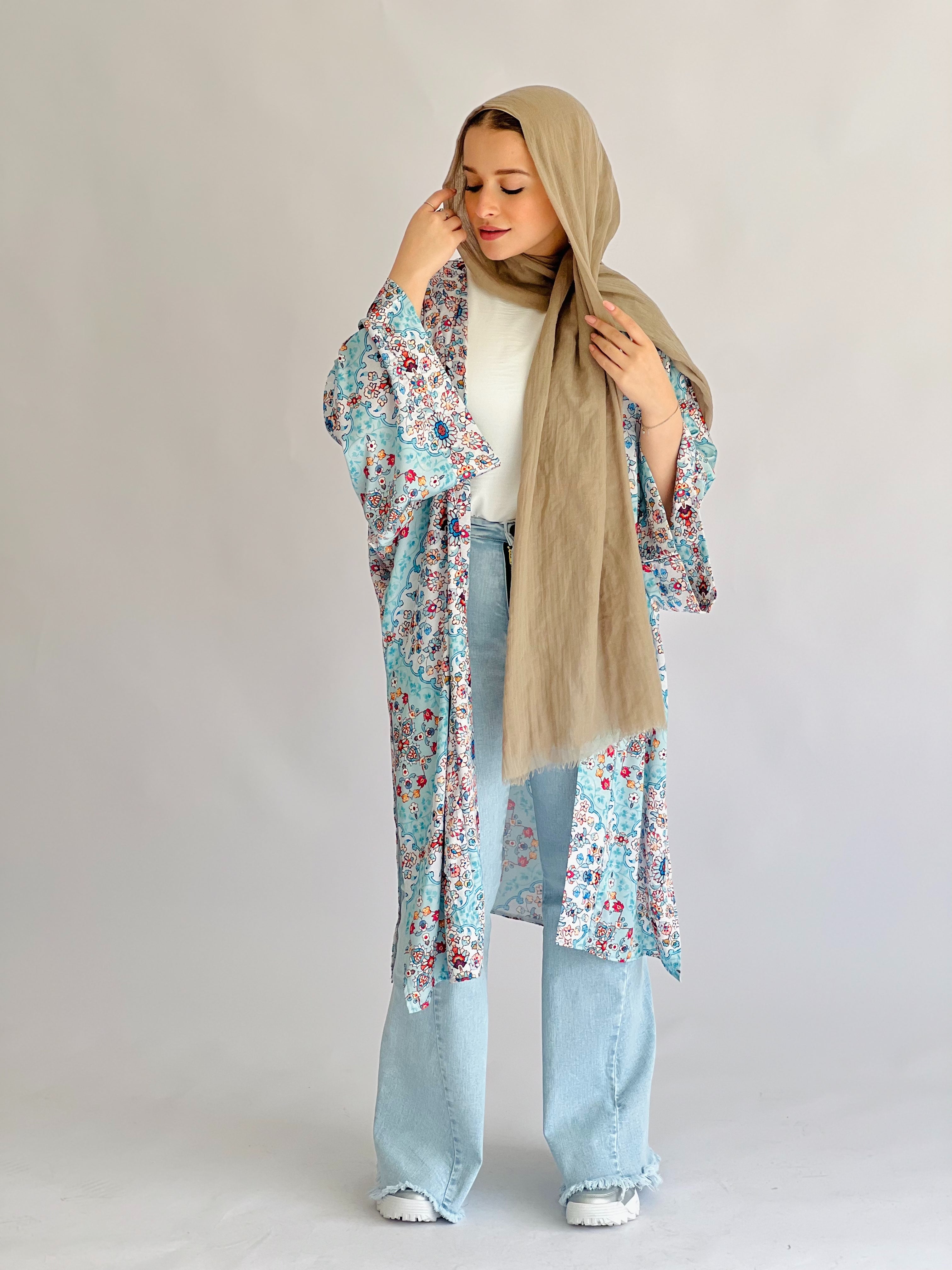 New Isla Kimono Blue
