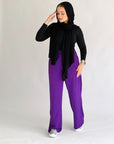 Everyday Basic Pants Purple