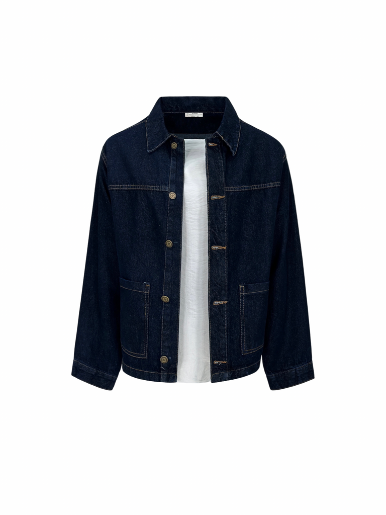 Double Pocket Denim jacket Navy Skies