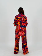 Geo Peaches Set Shirts