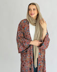 Boho Arabesques Kimono Caramel