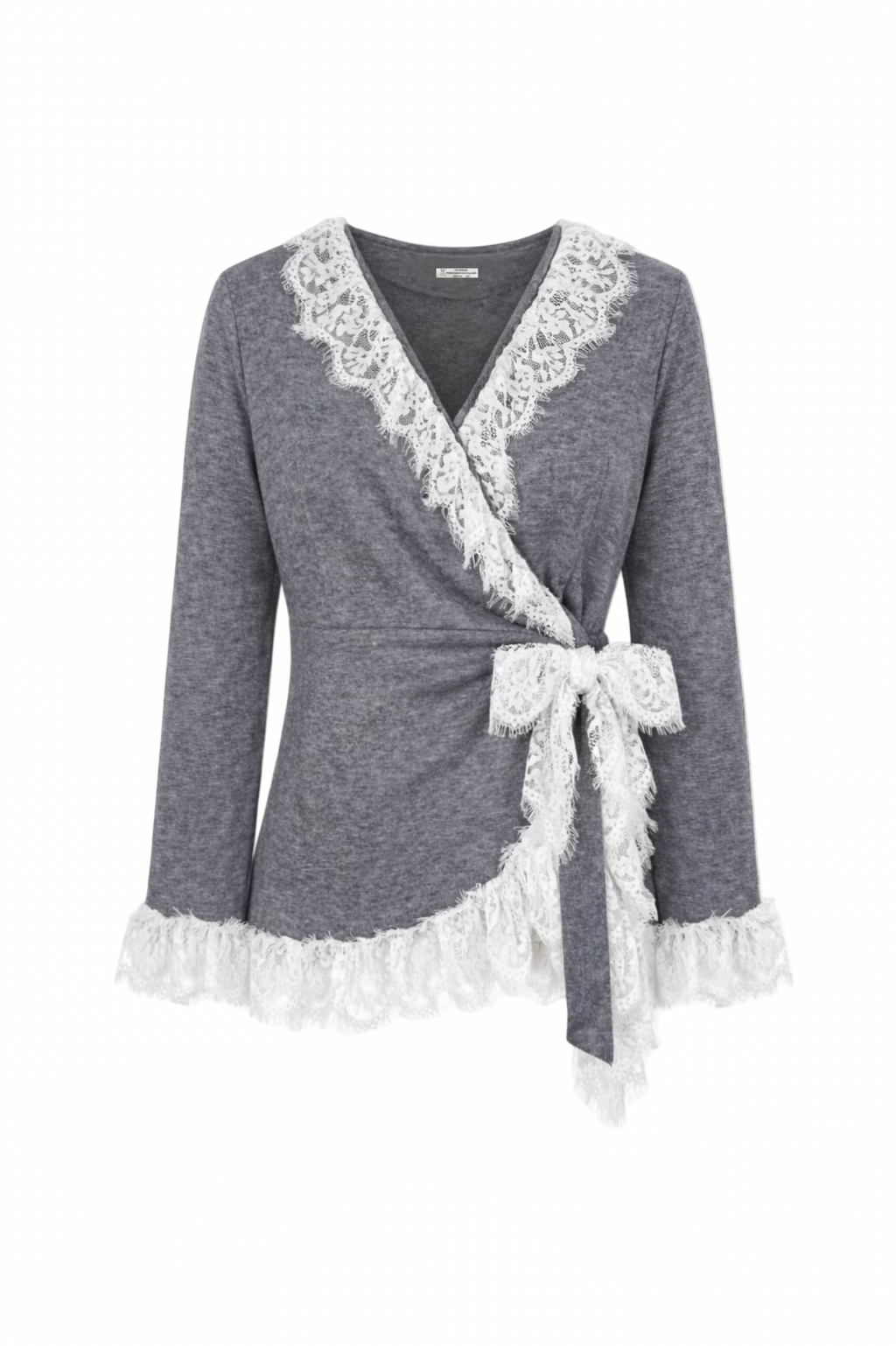 The Lacy Wrap Top