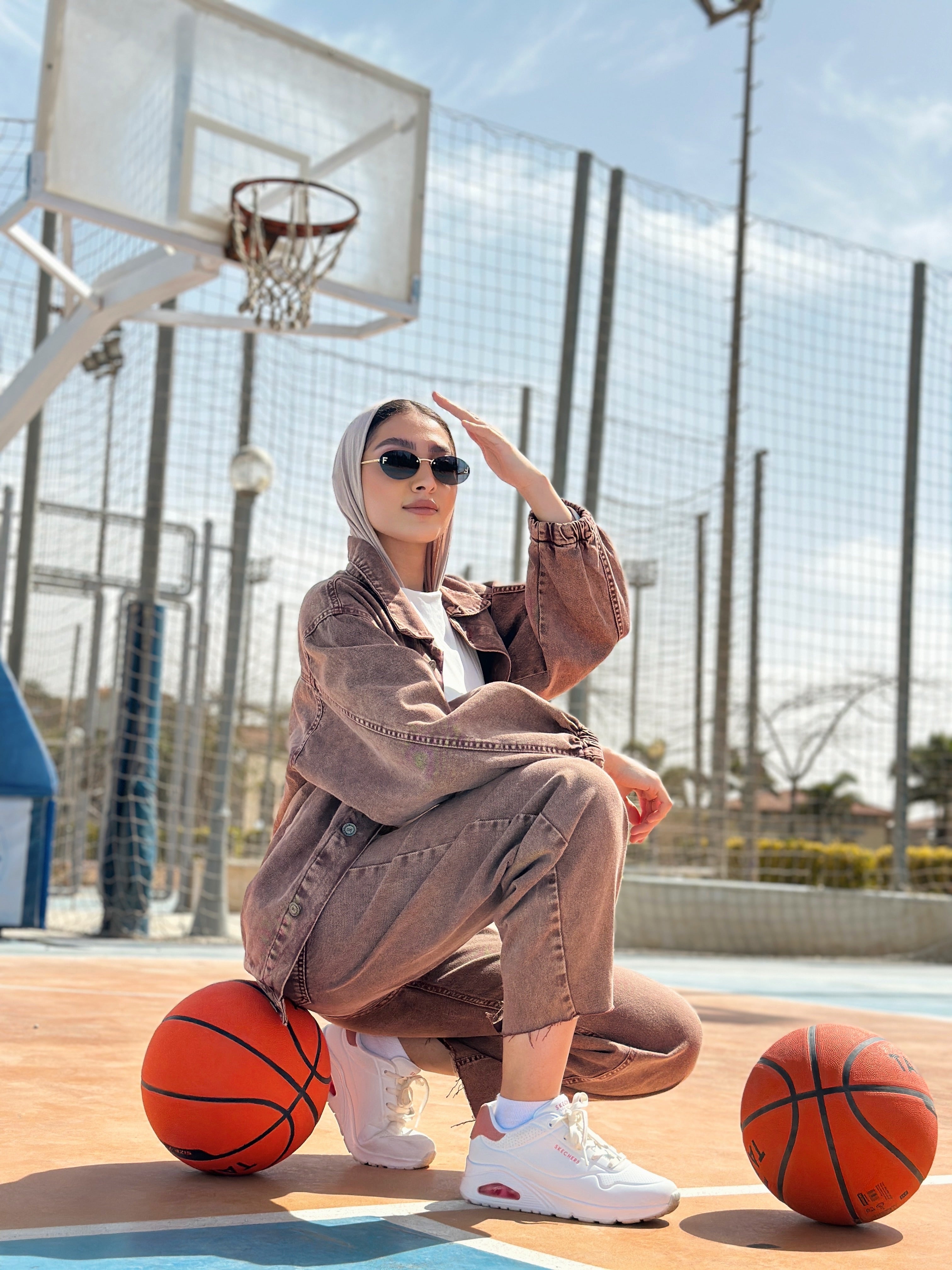 Baggy Balloon Denim Pants