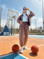 Baggy Balloon Denim Pants