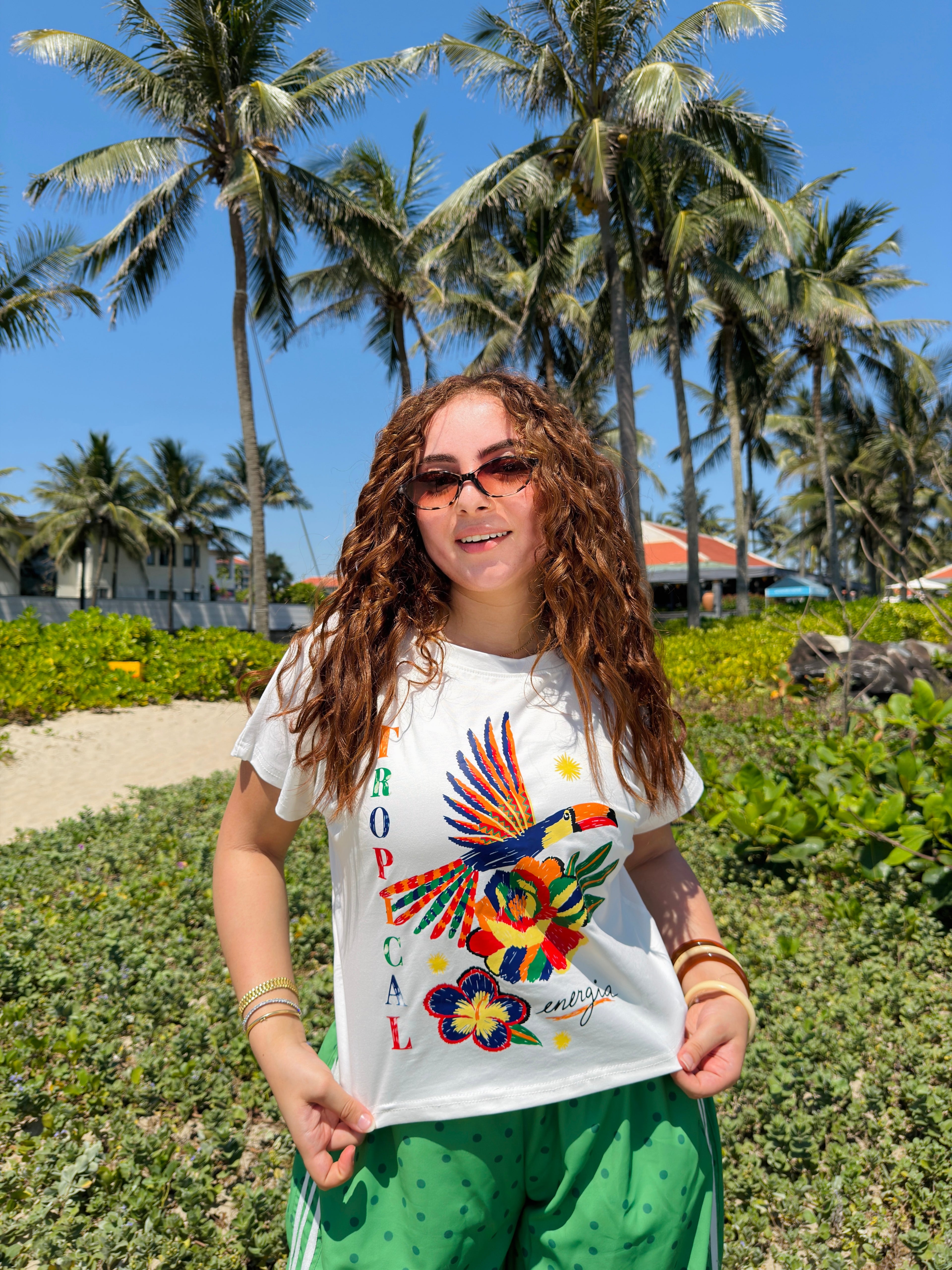 Tropical Half T-Shirt