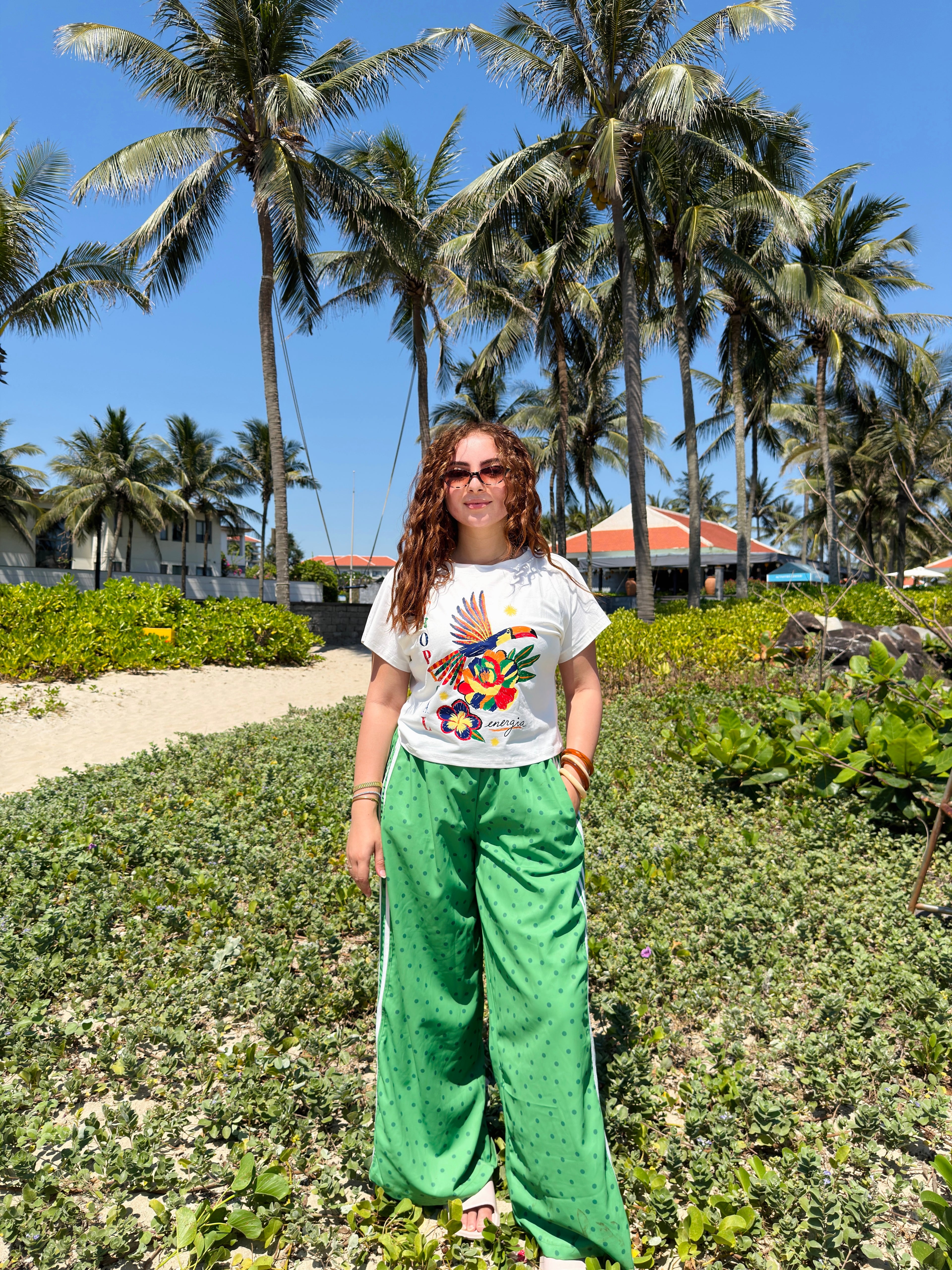 Tropical Half T-Shirt