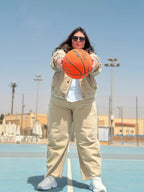 Baggy Balloon Denim Pants