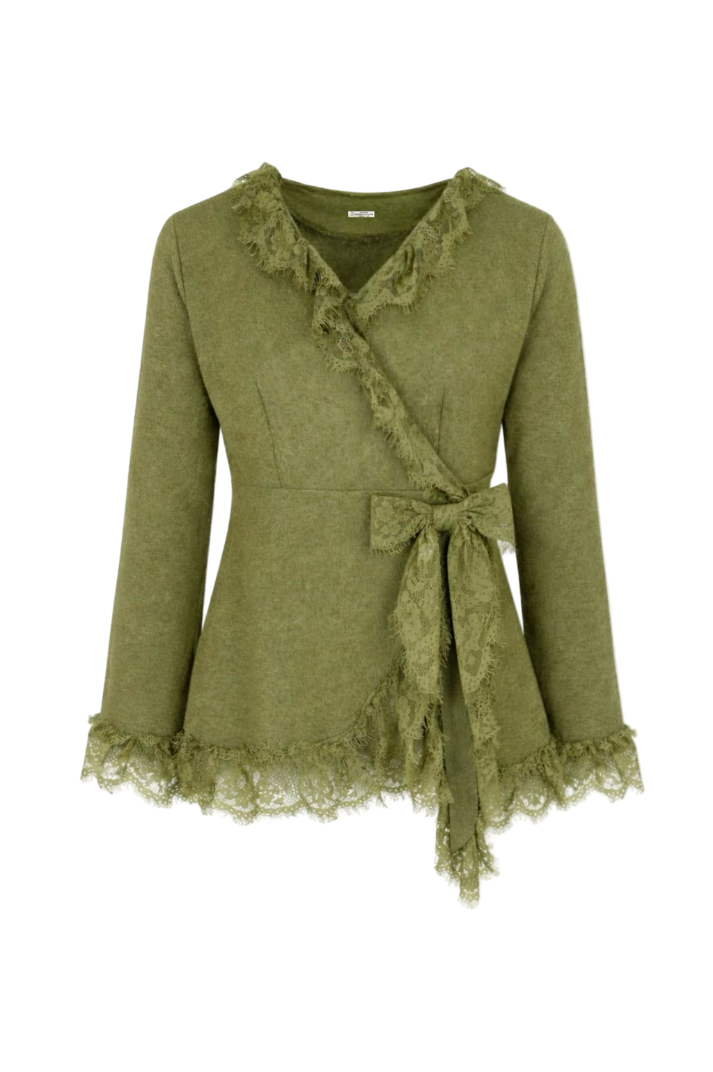 The Lacy Wrap Top