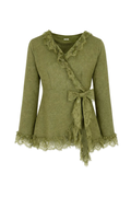 The Lacy Wrap Top