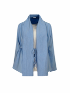 Crincle Elegance Cardigan