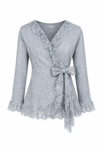 The Lacy Wrap Top