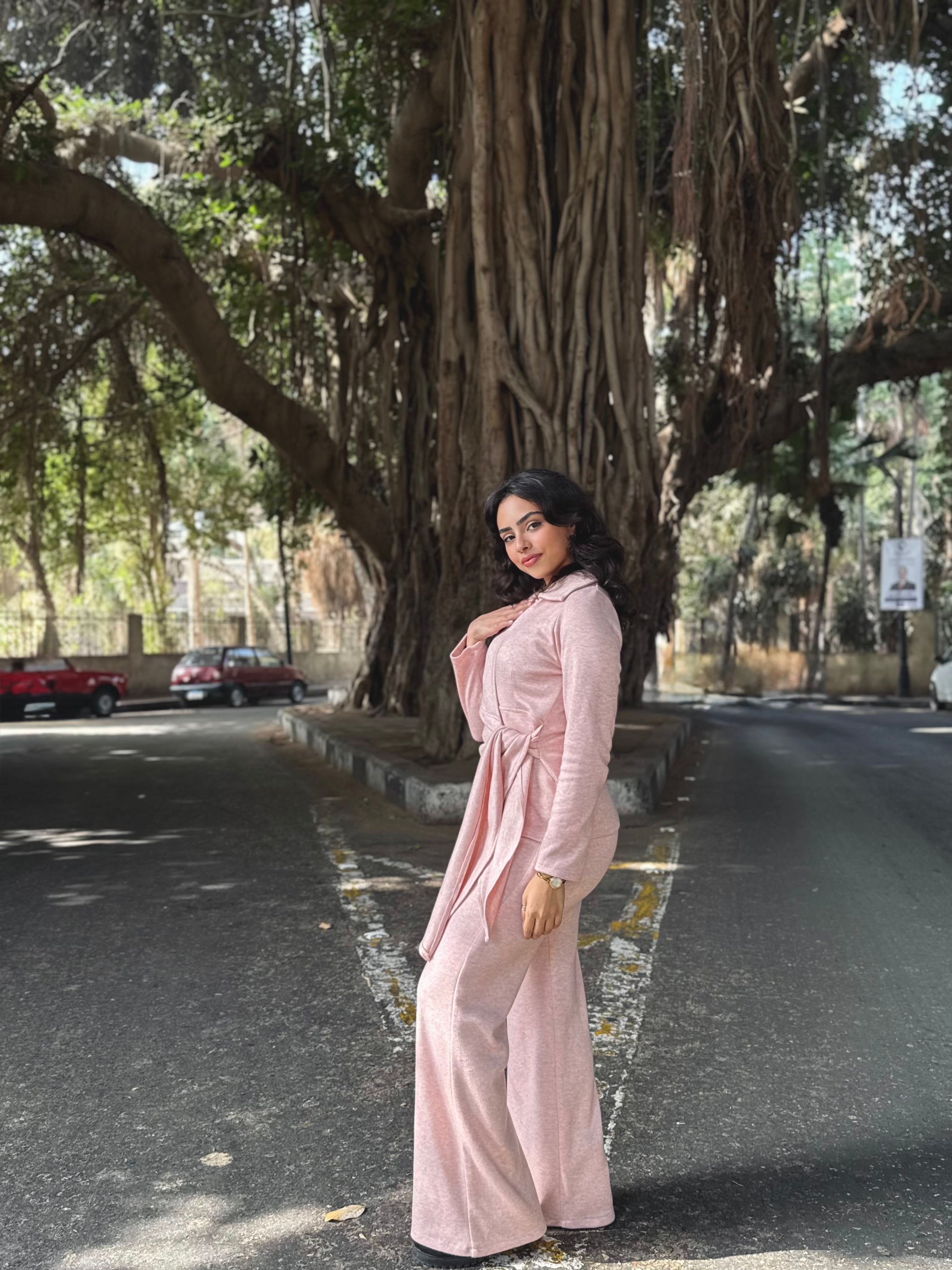 Wrappy Knit Set Pants