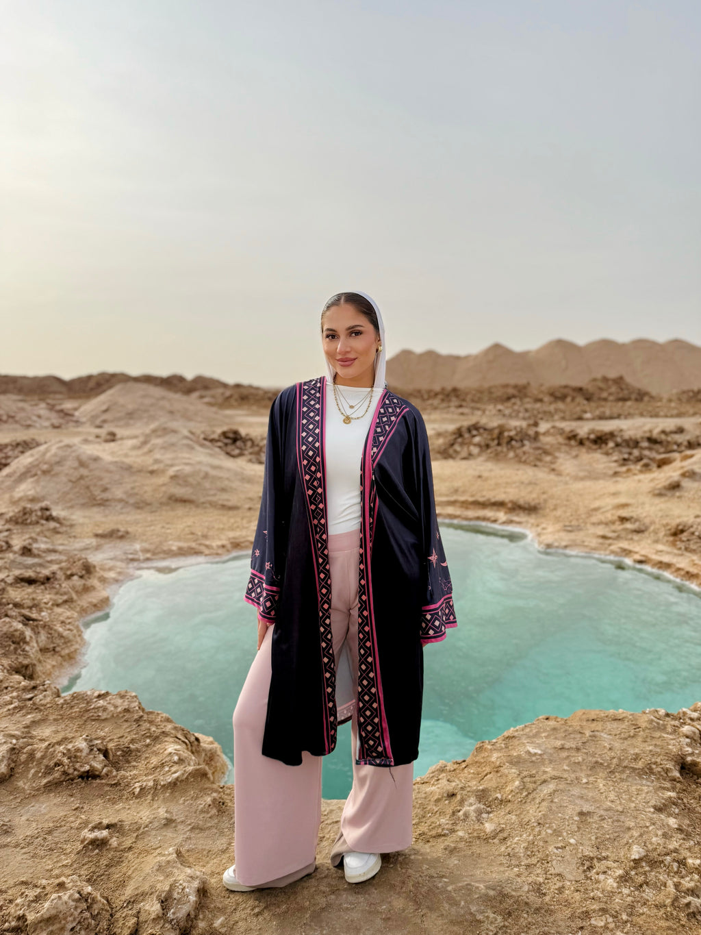 Celestial velvet kimono