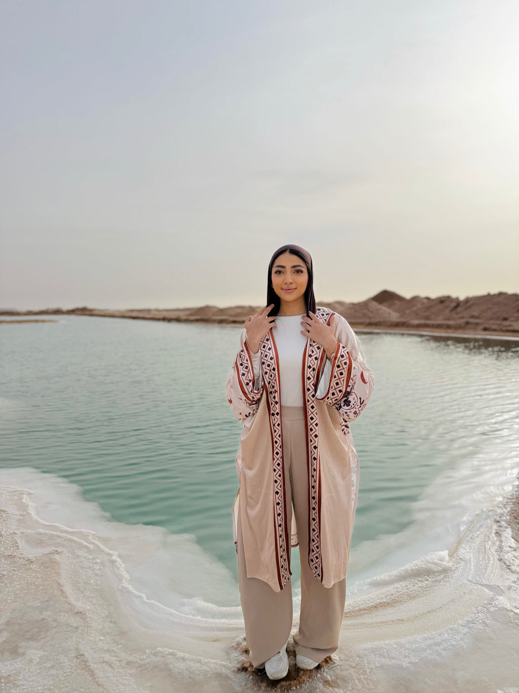 Celestial velvet kimono