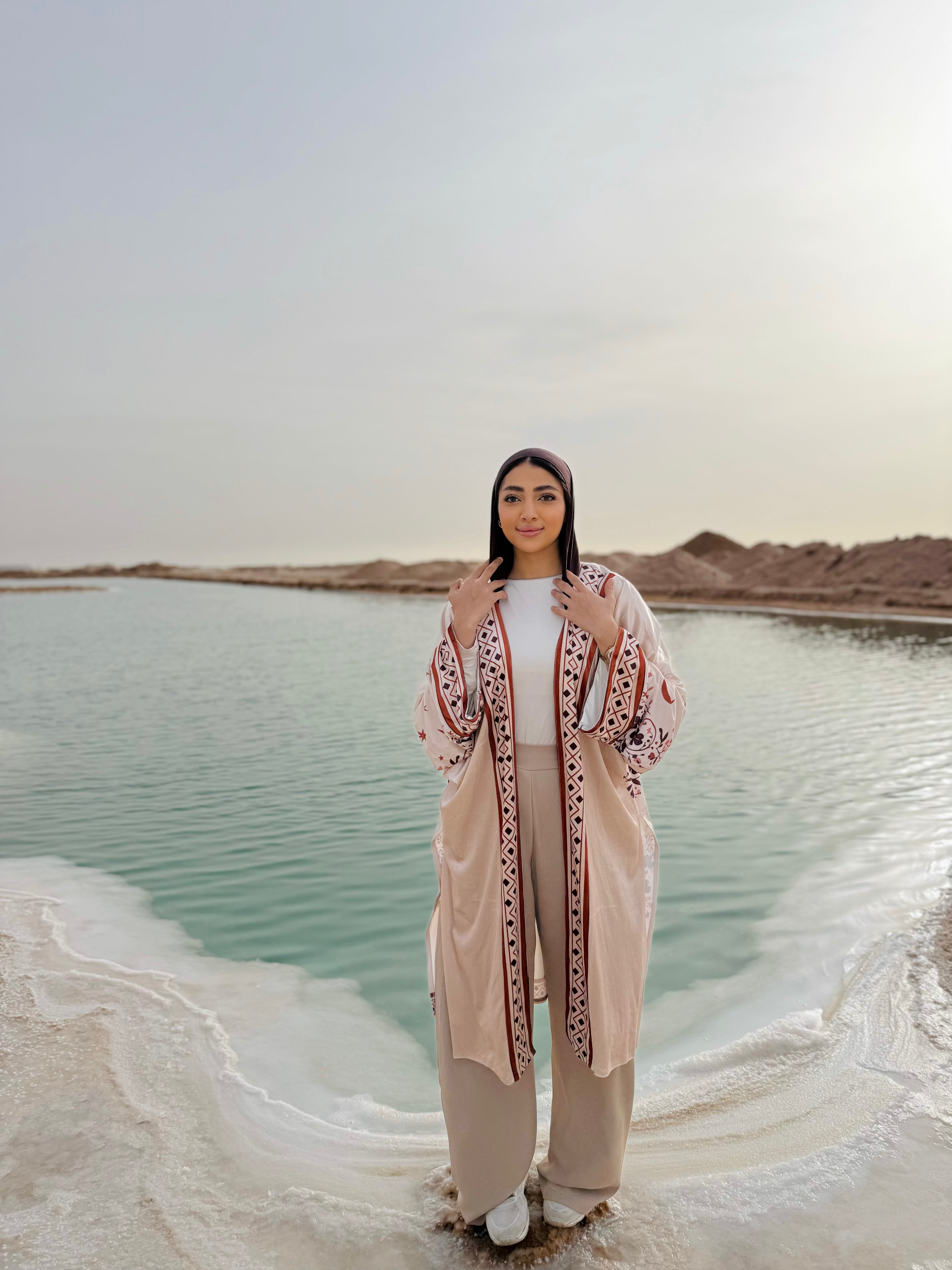 Celestial velvet kimono