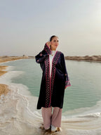 Celestial velvet kimono